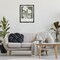 Stupell Industries Olive Green Floral Gallery Floating Frame By Lettered and Lined